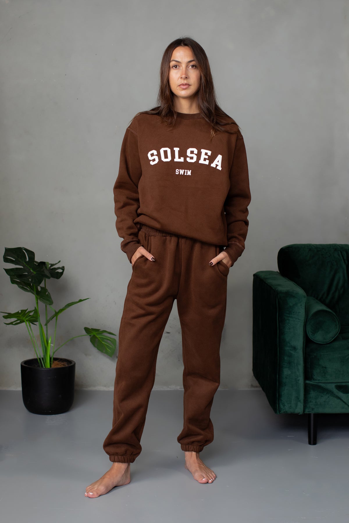 Bobby Track Pant - Chocolate