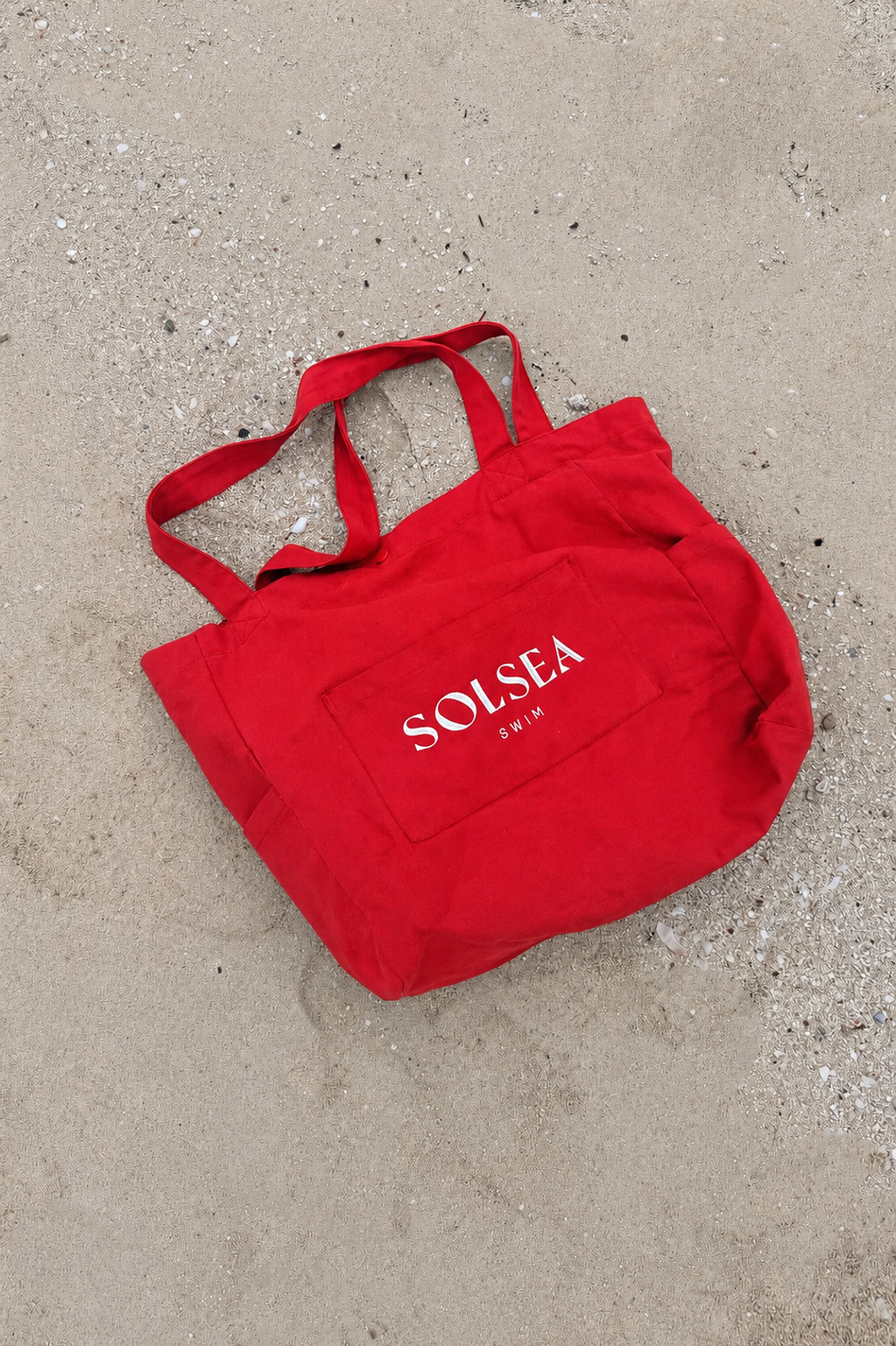 SOLSEA TOTE BAG - RED